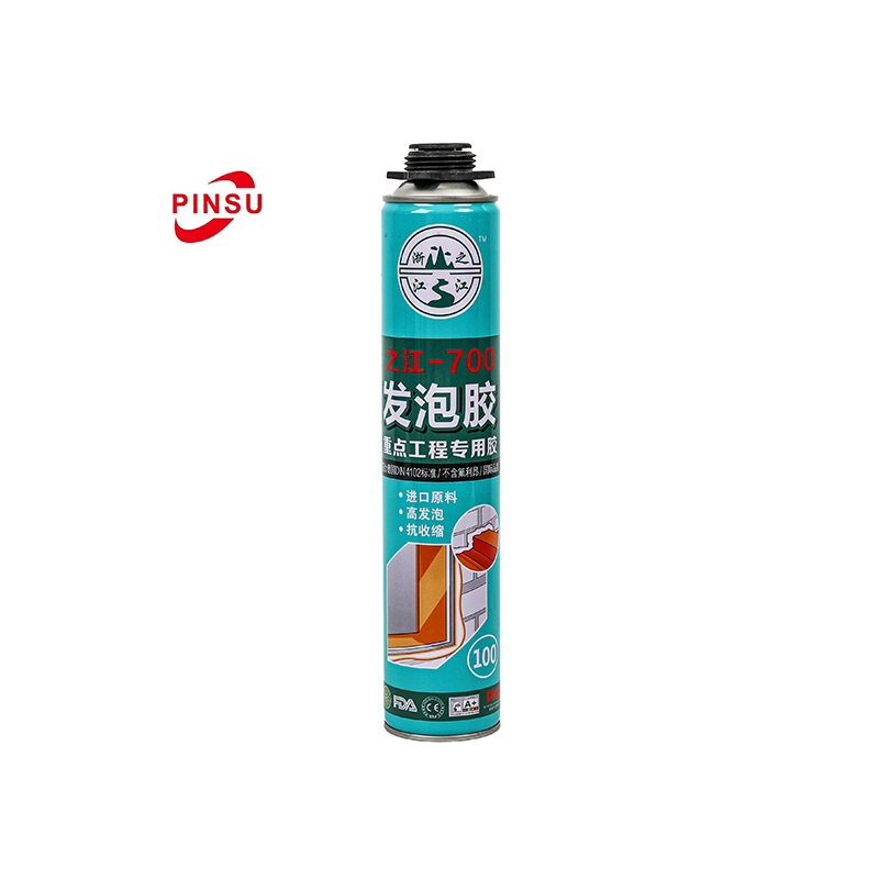 Mastic mousse PINSU-PU extensible en aérosol à haute adhérence pour les espaces