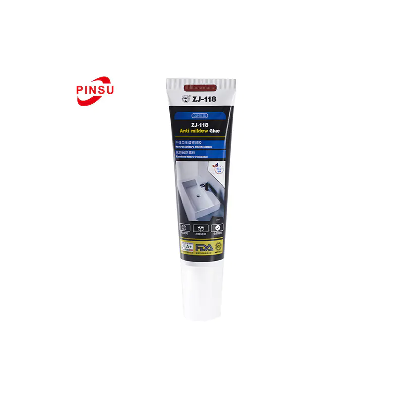 Mastic silicone anti-champignon ZJ-118 pour salle de bain/cuisine/construction
