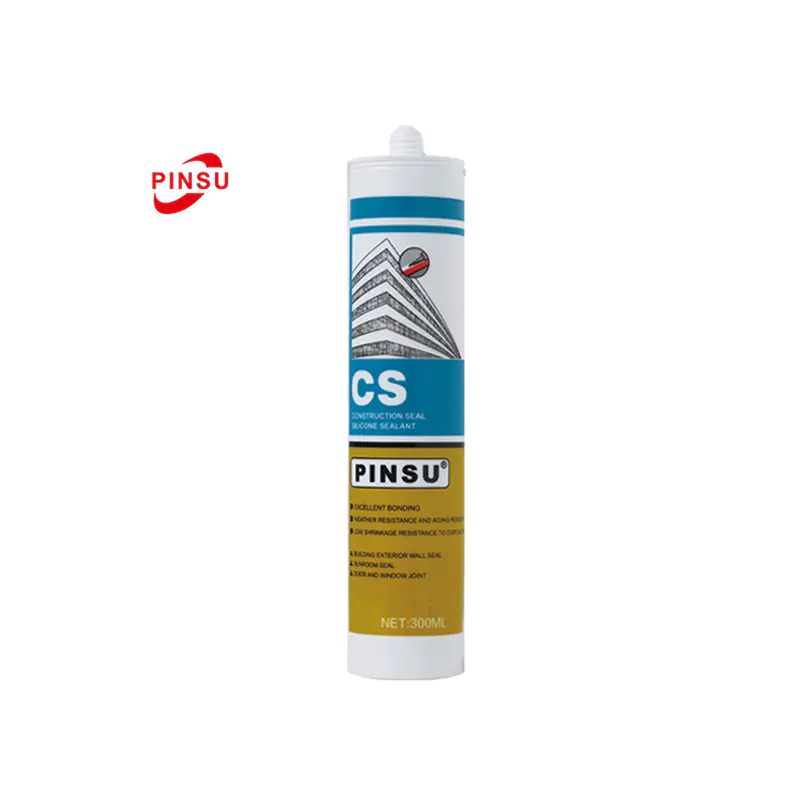 Mastic silicone neutre structurel PINSU-CS avec résistance aux UV et propriétés imperméables