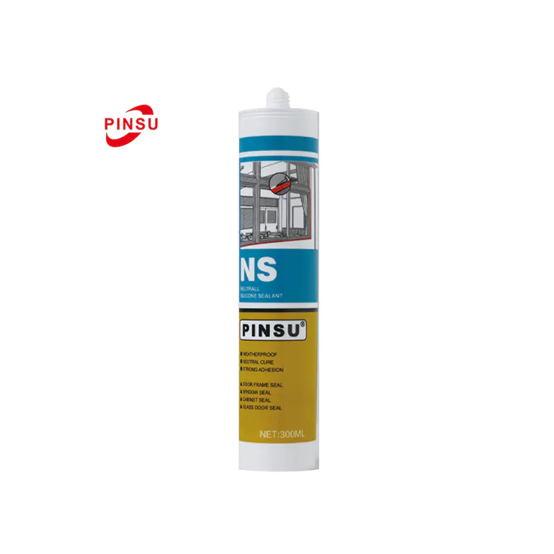 Mastic silicone neutre PINSU-NS imperméable aux UV et résistant aux intempéries